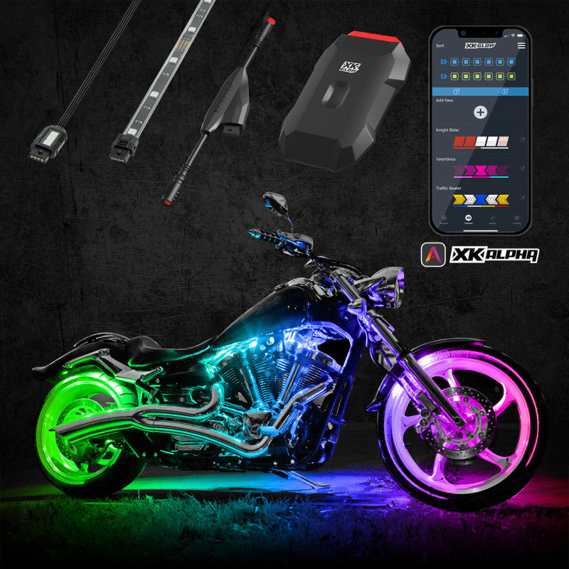 Load image into Gallery viewer, Xkglow XK-WHIPB-STA XKG LED Moto Light Kit
