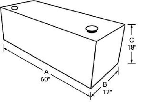 Tradesman 73750 TRA Vertical Liquid Storage Tank - Steel