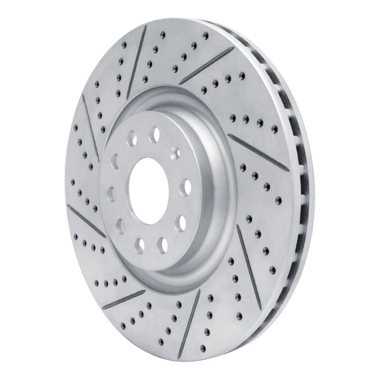 R1 Concepts 830-74034L RNC Geo-Carbon Rotor - Drill & Slot