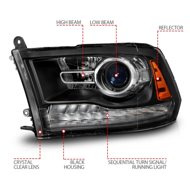 Load image into Gallery viewer, Anzo 111609 ANZ LED/Projector Headlights
