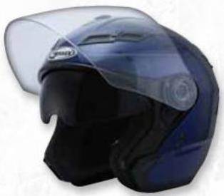 G-Max Double Lens Shield for GM67S Helmet - Tint