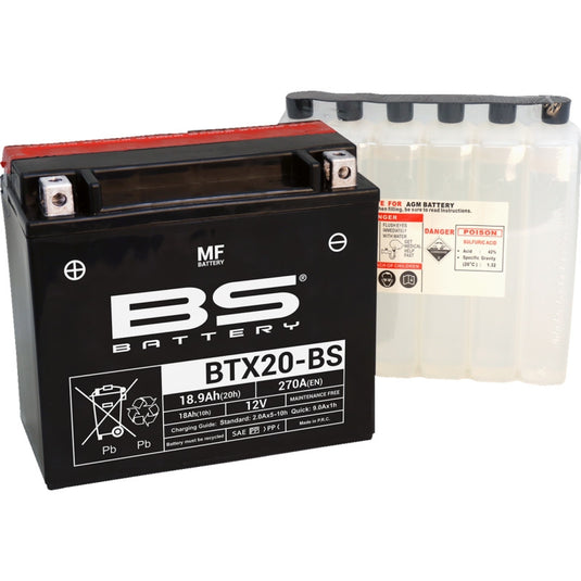 Bs Battery 300611 MF AGM Maintenance-Free Battery