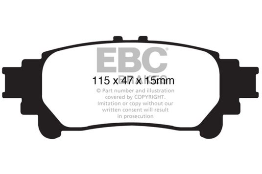 Ebc ED91850 EBC Extra Duty Brake Pad Sets