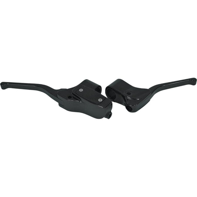 Hawg Halters HBMA-AS21 Billet Front Brake Assembly - 9/16in. Bore - Black