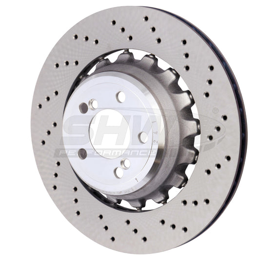 Shw Performance BRR48504 SHW Drilled Lightweight Rotors