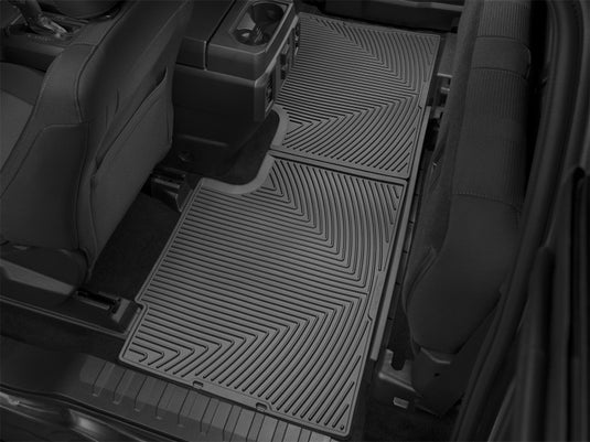 Weathertech W358 WT Rubber Mats - Rear - Blk