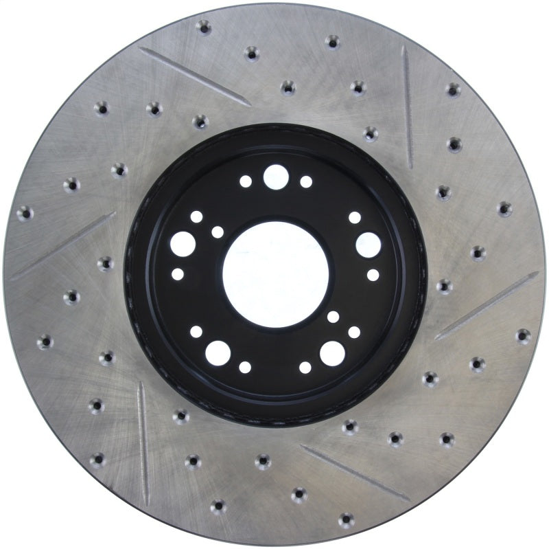 Load image into Gallery viewer, Stoptech 127.44083R ST Slot &amp; Drill Brake Rotors
