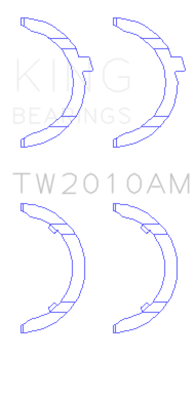 Load image into Gallery viewer, King Engine Bearings TW2010AM KING Thrust Washers
