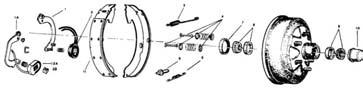Cequent 5212 Hayes Actuating Lever - LH - 12in. x 12in.