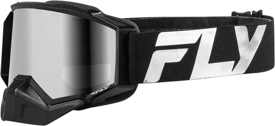 Black/Silver / Silver Mirror Polarized Smoke Lens