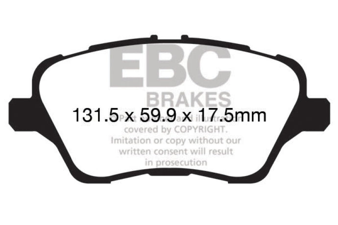 Ebc DP22149 EBC Greenstuff Brake Pad Sets