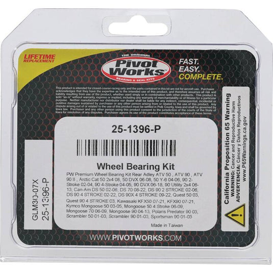 Pivot Works 25-1396-P PIV Wheel Bearing Kit