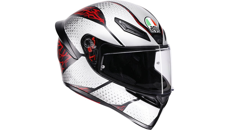 Load image into Gallery viewer, Agv K1 S Speedarmor Helmet (Medium, Matte Black/Gray/Red)
