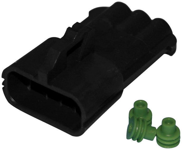 Namz NDP-38064 3 Wire Delphi Weather-Pack Connector - Male