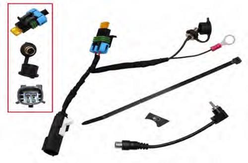 Spi SM-01604 Heated Visor Plug Kit