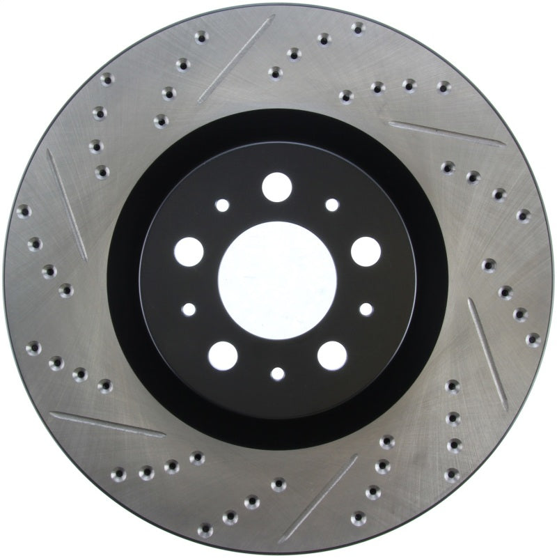 Load image into Gallery viewer, Stoptech 127.39035R ST Slot &amp; Drill Brake Rotors
