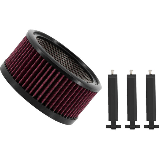 Trask Performance TM-1020-BPBK Big Power Filter Kit - Black