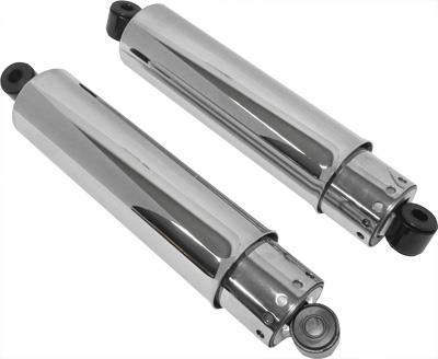 Harddrive 30-485 4-Speed Shock Absorber with Full Cover - 13.5in. - Chrome