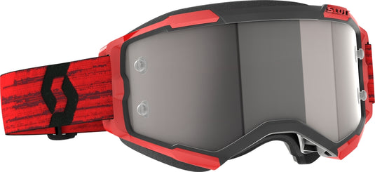 Dark Red / Silver Chrome Works Lens