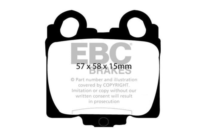 Ebc DP21224 EBC Greenstuff Brake Pad Sets