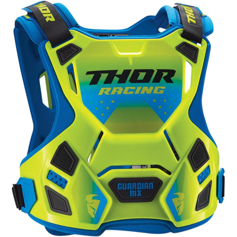 Thor Guardian MX Youth Chest Protector Flo/Green Green