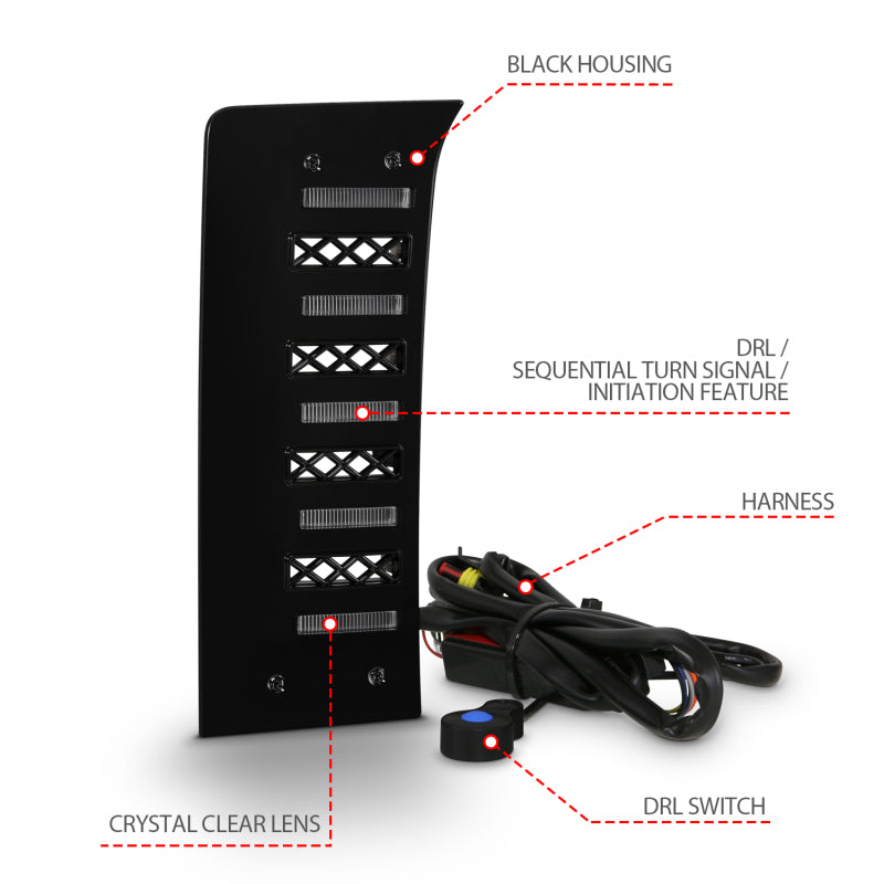 Load image into Gallery viewer, Anzo 511089X ANZ LED Vent Lights
