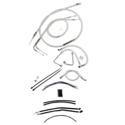 Magnum 387942 Sterling Chromite II Handlebar Installation Kit for 15-17in. Ape