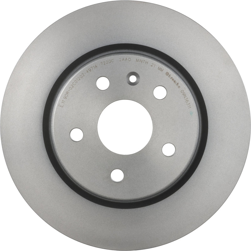 Load image into Gallery viewer, Brembo Oe 09.N363.11 BRE UV Coated OE Equiv Rotors
