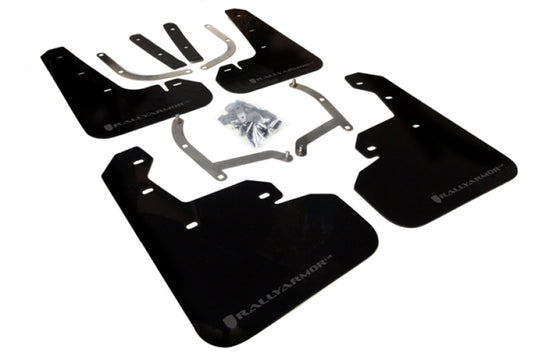 Rally Armor MF45-UR-BLK/GRY RAL UR Blk Flap/Grey Logo