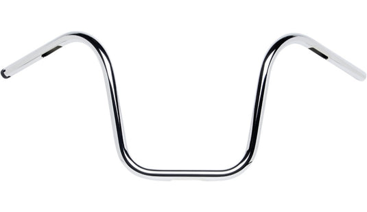 Biltwell Inc. 6004-1057 1in. Throttle-By-Wire Apes Plug Handlebar - Chrome