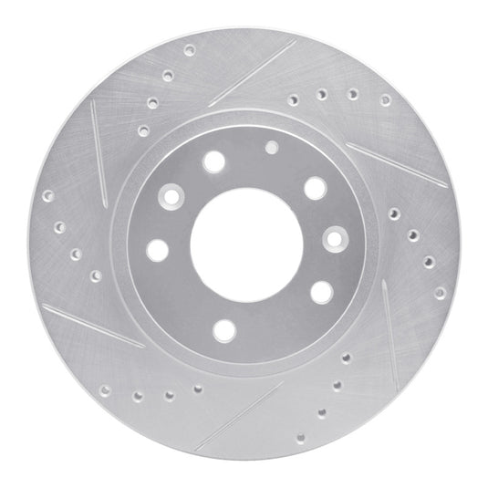 R1 Concepts 631-80047L RNC Brake Rotor - Drill & Slot