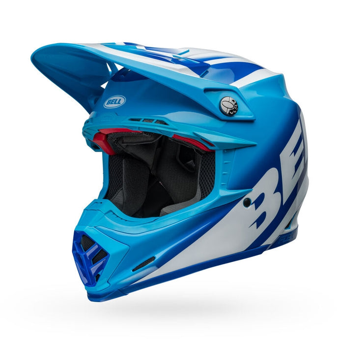 Gloss Blue/White