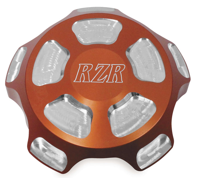 Modquad RZR-GC-OR Gas Cap - Logo - Orange