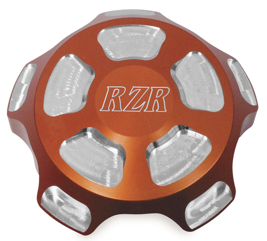 Modquad RZR-GC-OR Gas Cap - Logo - Orange