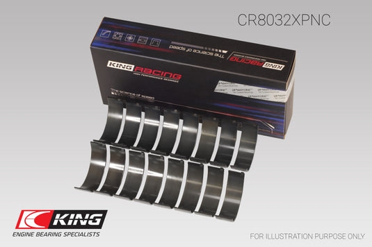 King Engine Bearings CR8032XPNC KING Connecting Rod Bearings