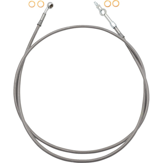 Fat Baggers, Inc. 120069 EZ Install Full Length Brake Line Kit - 69in. - Stainless