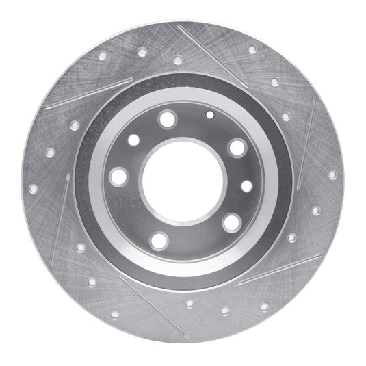 R1 Concepts 631-54064L RNC Brake Rotor - Drill & Slot
