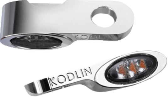 Kodlin K68511 Elypse 2-1 Led Turn Signals - Chrome