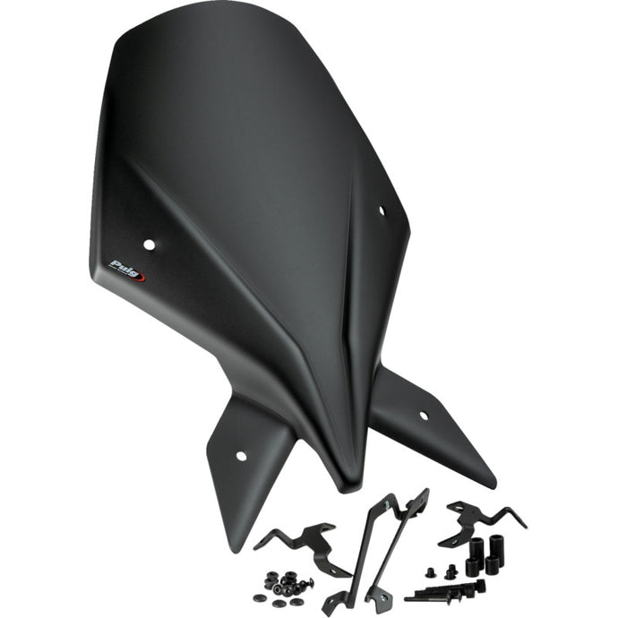 Puig 21907J Naked New Generation Touring Windscreen - Black