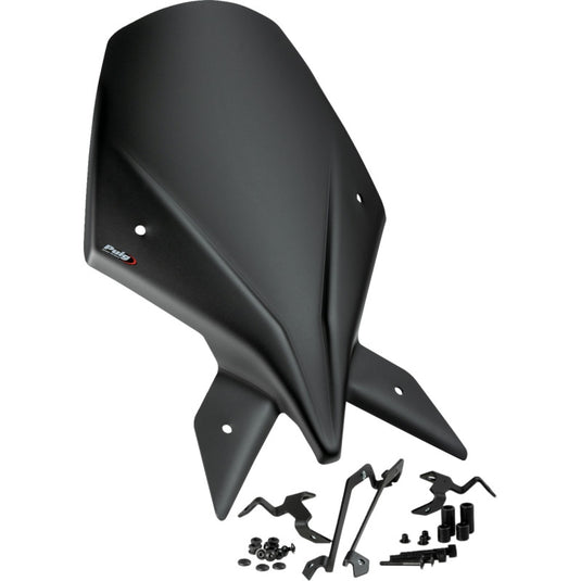 Puig 21907J Naked New Generation Touring Windscreen - Black