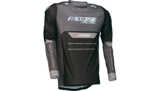 Moose Offroad Alpha One Jersey (XXX-Large, Black/Gray)