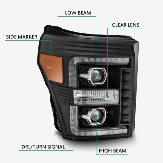 Alpharex 880146 ARX LUXX Headlights