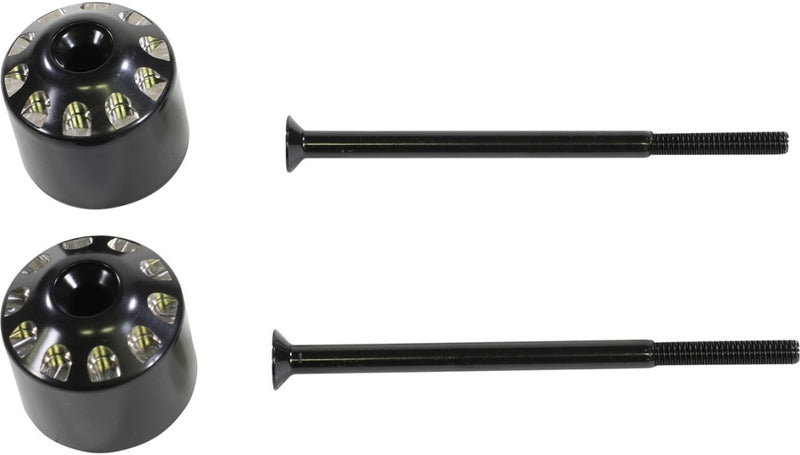 Show Chrome 41-410 Handlebar End Weight - Black Satin