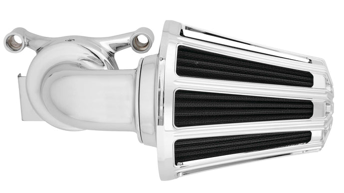 Arlen Ness 81-027 Monster Sucker Air Cleaner Kit with Cover - 10-Gauge - Chrome