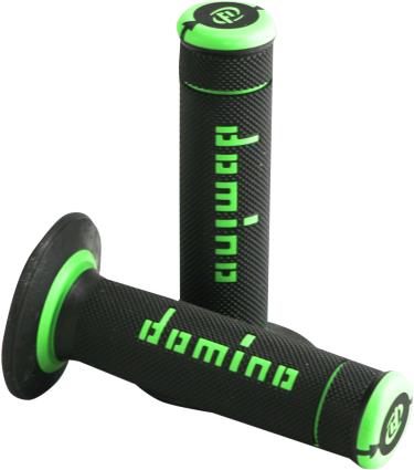Domino A19041C4440A7-0 Domino Xtreme Grips - Black/Green