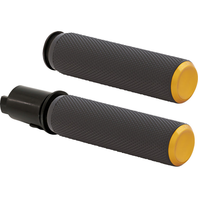 Arlen Ness 500-054 Knurled Grip - Gold Anodized