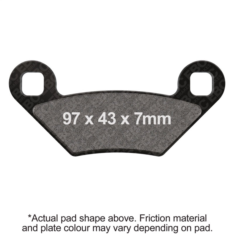 Load image into Gallery viewer, Ebc Powersports FA475R EBC R Sintered Brake Pads
