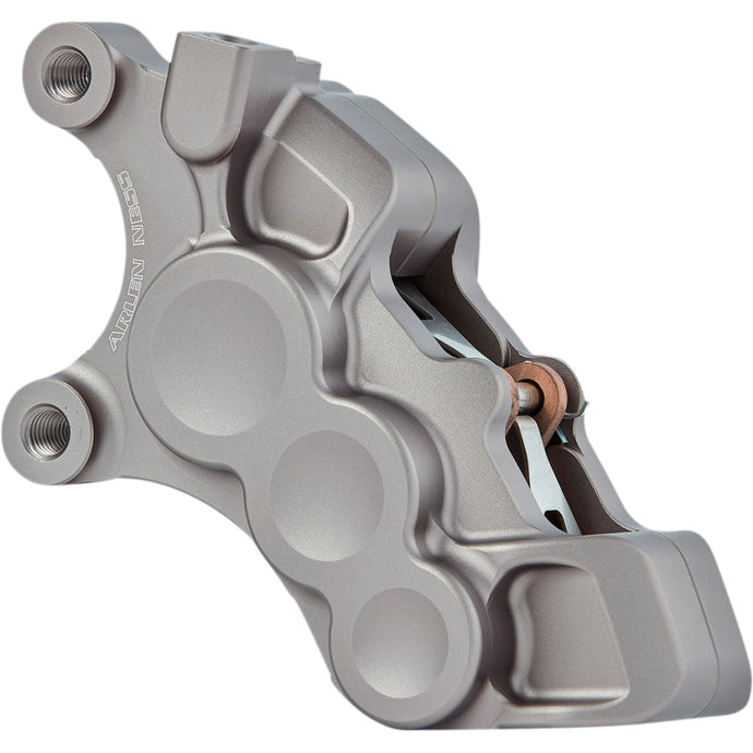 Arlen Ness 02-218 6-Piston Differential Bore Front Brake Caliper for 11.8in. Rotors - Left Side - Titanium