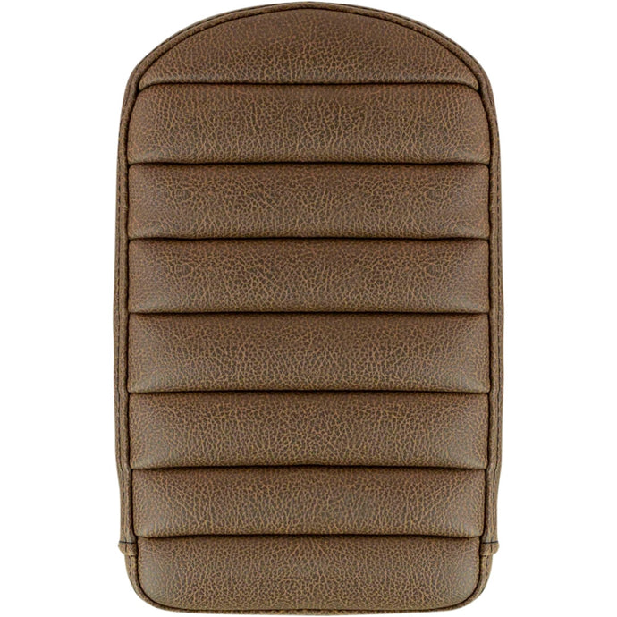 Saddlemen 041146BR Gravestone Sissy Bar Pad for Step-Up RS Seats - Brown - 6.5in. x 11in.