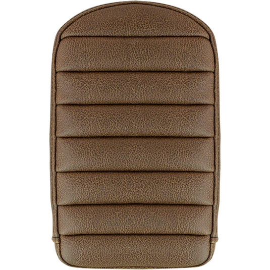Saddlemen 041146BR Gravestone Sissy Bar Pad for Step-Up RS Seats - Brown - 6.5in. x 11in.